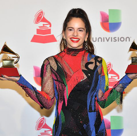 rosalia winner of best alternative song for malamente and news photo 1068169838 1542356527