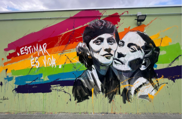  L’art urbà com a eina per reivindicar els drets humans a Sant Just