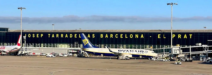 L'Aeroport Barcelona-El Prat supera els 5,6 milions de passatgers a l'agost