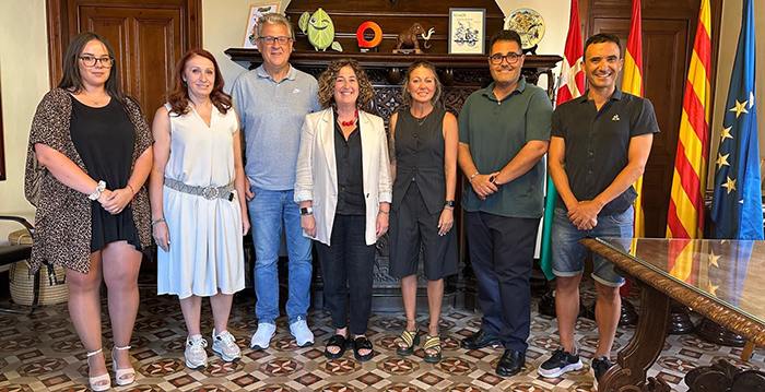 María Vasco apadrina la 45a Cursa Popular de Viladecans
