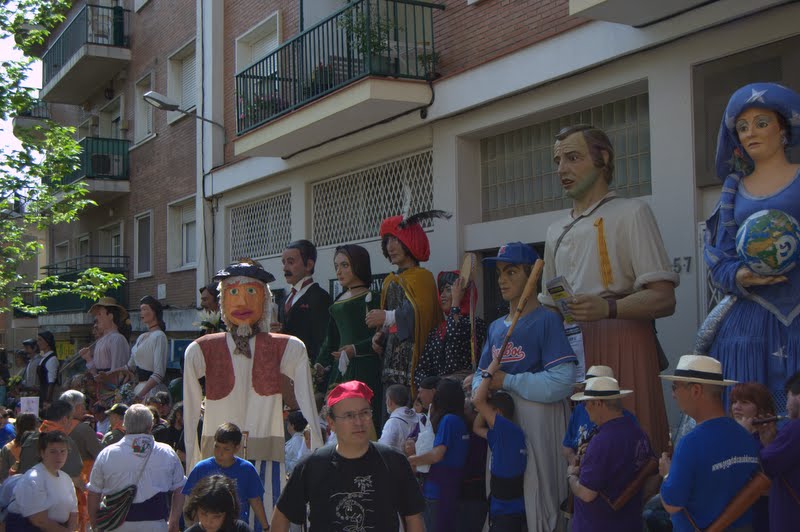 Les diferents colles geganteres del Baix Llobregat estaran presents a Cervelló