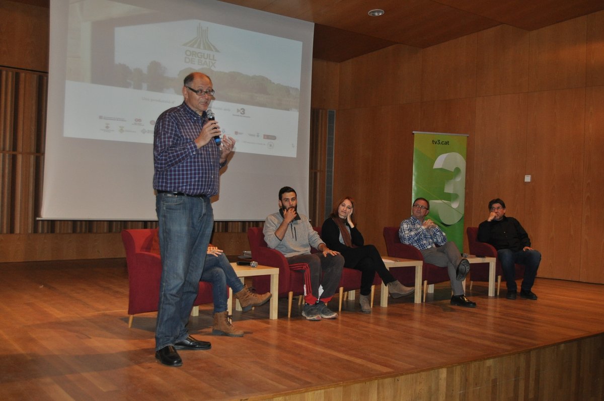 A la presentació hi va assistir l'alcalde de Sant Feliu de Llobregat