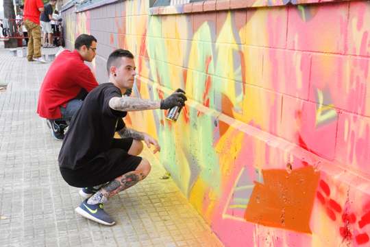 Hi ha previst un ampli ventall d'activitats relacionades amb els grafits
