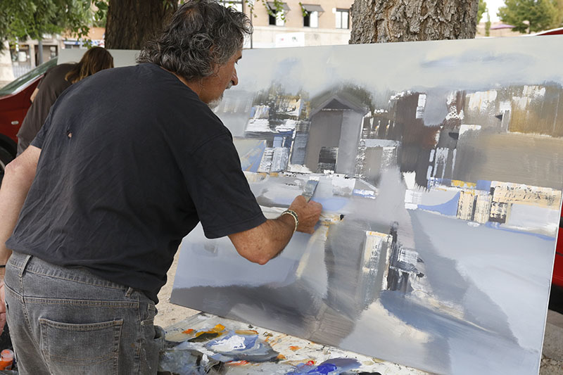 CULTURA: La pintura pren els carrers de Begues 