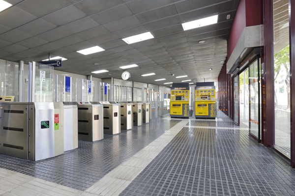 SOCIETAT: FGC millora l'accés de l'estació de Sant Andreu de la Barca