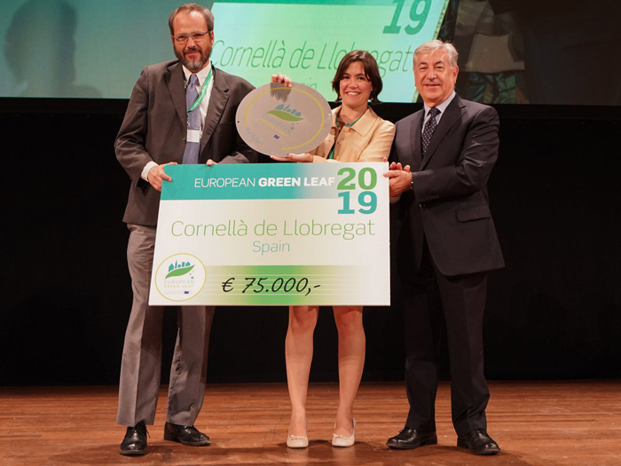 Aquest premi, atorgat per la Comissió Europea, ha reconegut el compromís de Cornellà en transformar-se en una ciutat sostenible dins d'una àrea metropolitana d'alta densitat