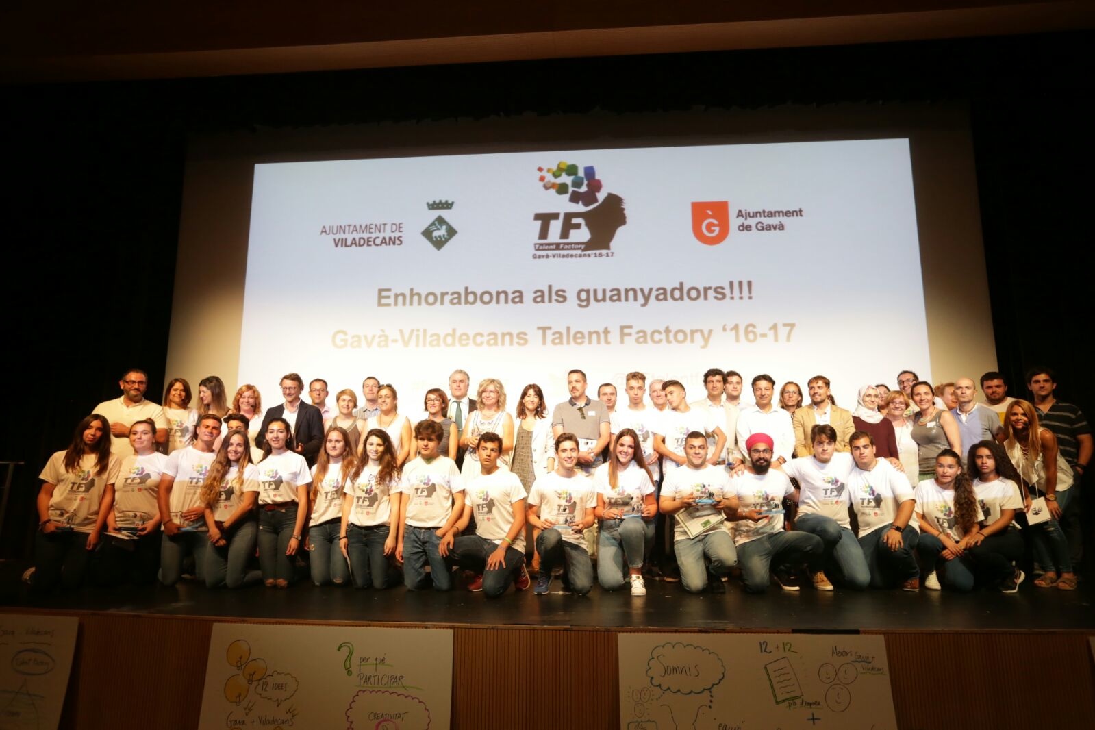 El projecte Talent Factory, una iniciativa impulsada pels dos ajuntaments que té l'objectiu de fomentar entre els estudiants els valors de l'emprenedoria amb la col·laboració de l'empresariat d'ambdues ciutats