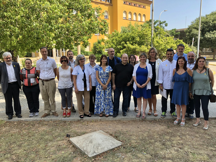 Durant la visita que avui la consellera de Salut, Alba Vergés, ha fet al centre, s’ha mostrat molt satisfeta per poder anunciar l’inici d’unes obres llargament reinvidicades
