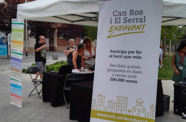 Votacions dels pressupostos participats Can Ros i El Serral de Sant Vicenç