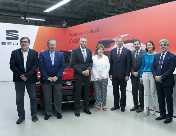 ECONOMIA: La ministra Indústria, Comerç i Turisme, Reyes Maroto, visita l’empresa SEAT