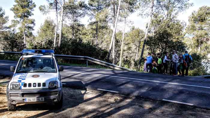 SOCIETAT: Es senyalitzarà el creuament de vianants a la C-243b de Castellví de Rosanes