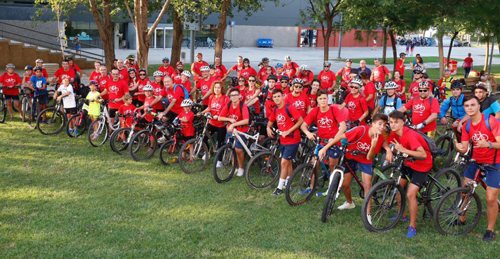 MEDI AMBIENT: La Bicicletada del PSC-Baix Llobregat aplega més de 150 persones