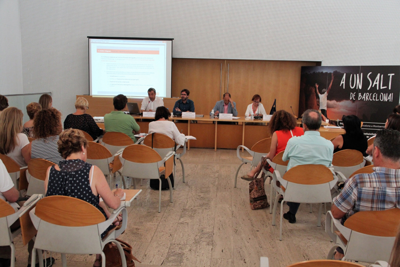 La jornada ha estat presentada i conduïda pel president del Consell Comarcal, Josep Perpinyà