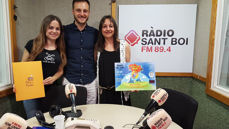 Entrevista dels dos protagonistes a Ràdio Sant Boi