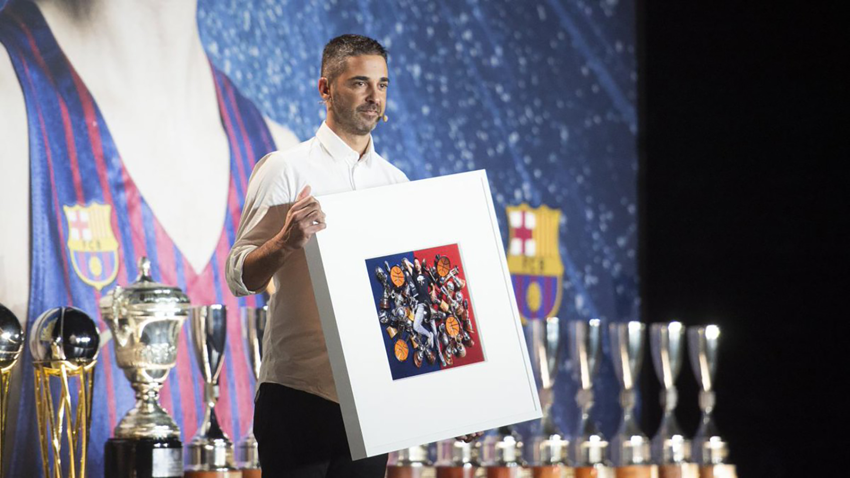 El Barça homenatja Juan Carlos Navarro