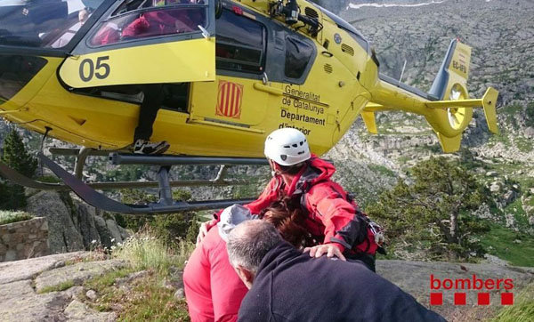 SUCCESSOS: Accident greu d’un ciclista a la serra de l’Ataix a Martorell