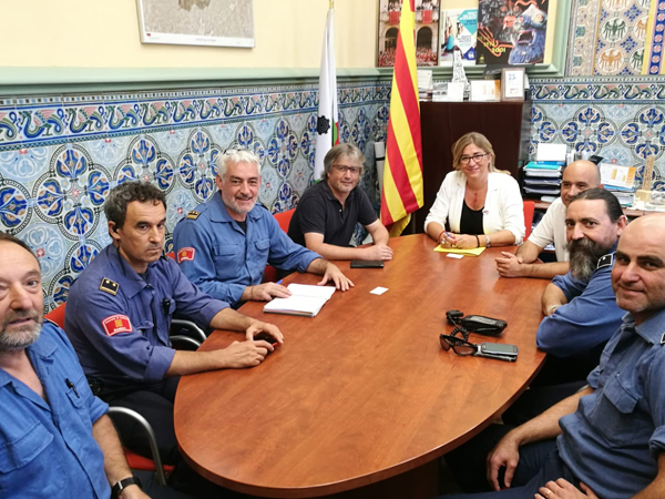 SOCIETAT: L’Ajuntament de Begues reclama més recursos al Parc de Bombers 