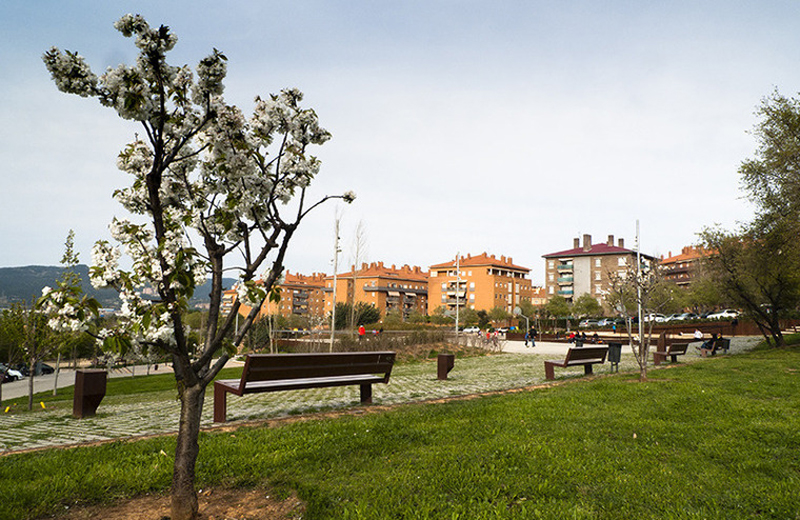 Imatge actual del parc metropolità