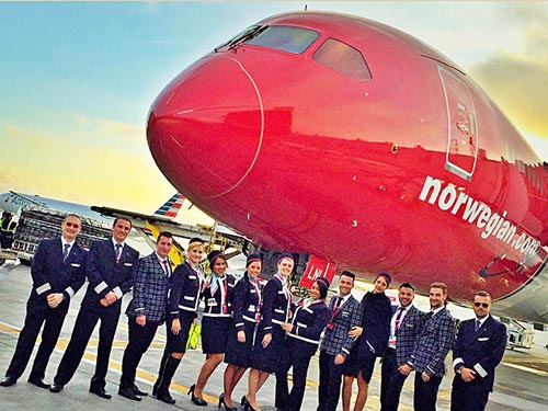 air journal Norwegian 787 8 pilote PNC
