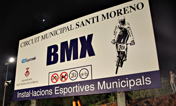 El Circuit de BMX de Sant Andreu ja s’anomena Santi Moreno