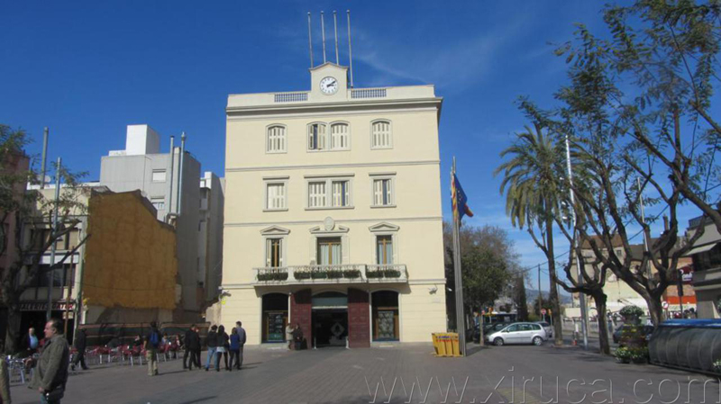Façana de l'Ajuntament de Sant Boi de Llobregat