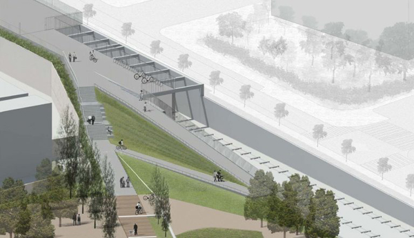 SOCIETAT: El Parc Central de Sant Andreu millorarà la comunicació amb una passarel·la