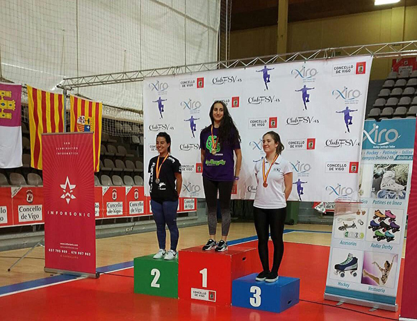ESPORTS (PATINATGE EN LÍNIA): Cinc medalles del Gavà Freestyle en el Nacional