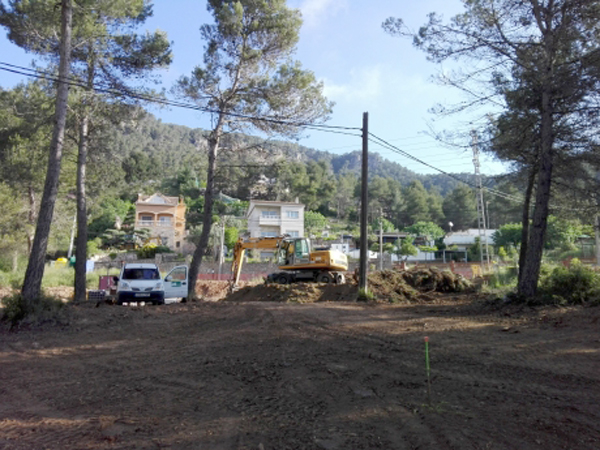 SOCIETAT: Comencen les obres de construcció del nou Parc de la Pinatella de Vallirana