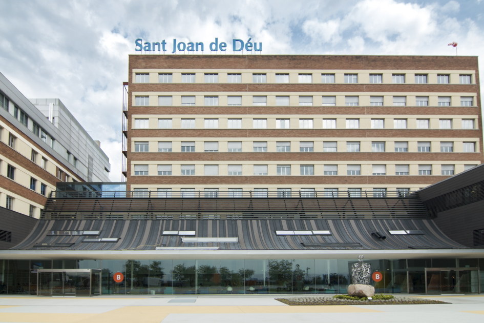 fachada exterior hospital sant joan deu barcelona