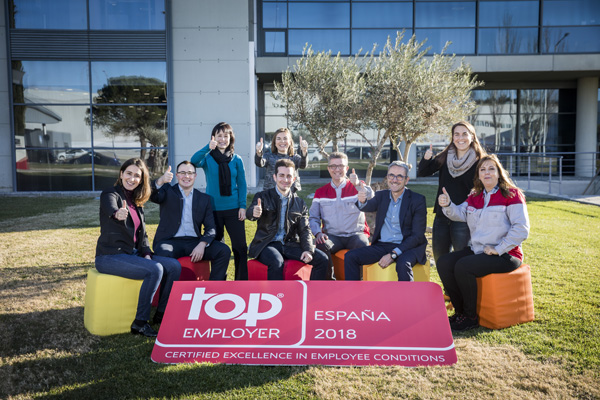 ECONOMIA: SEAT obté de nou el certificat Top Employer