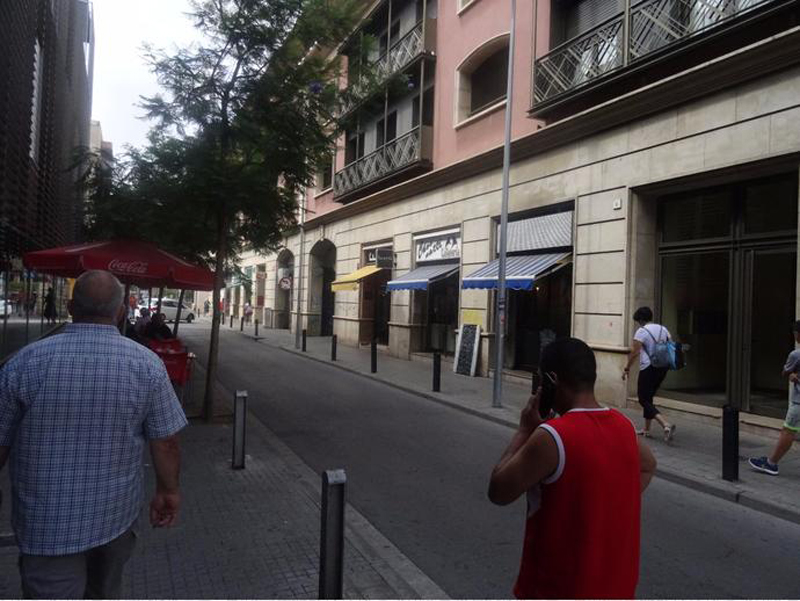 Verge de Montserrat, un dels carrers afectats