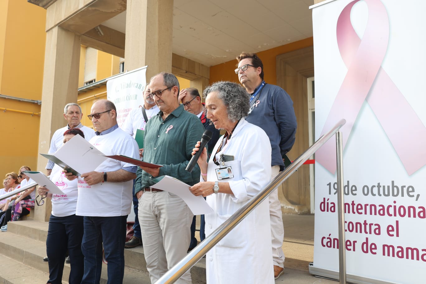 NdP LHospital de Viladecans commemora el Dia Mundial contra el Càncer de Mama amb la lectura del manifest 4