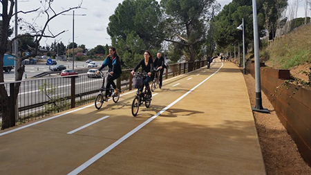 carril bici barcelona esplugues llobregat