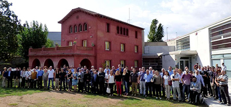 Acte de presentació de la Unió dEmpresaris de Sant Vicenç dels Horts Octubre 2014