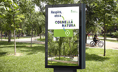 OffCourse Ajuntament Cornella Natura Brand campaign