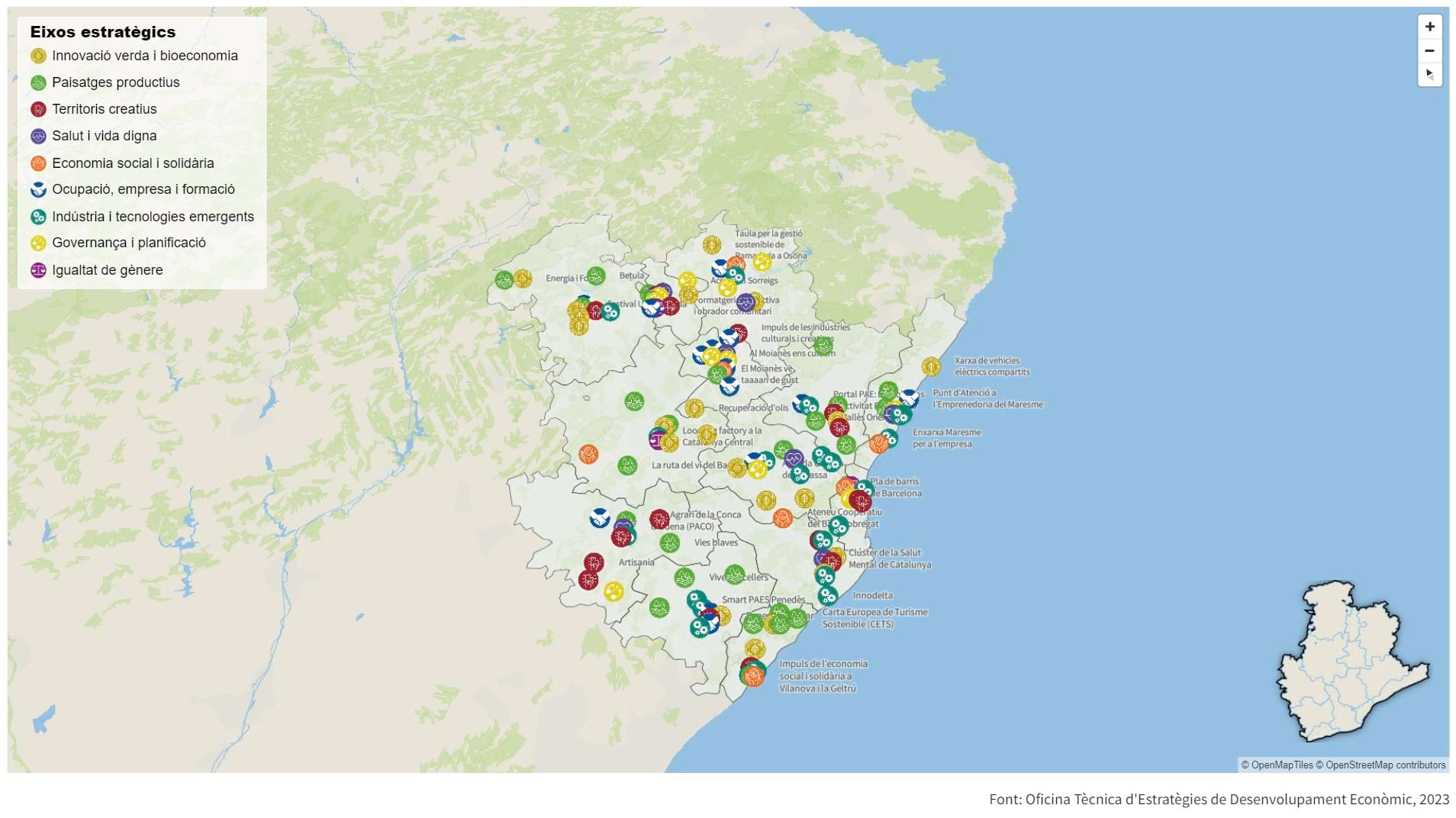 mapa projectes estrategics 2