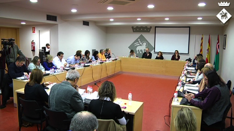 El Ple condemna l’agressió d'una veïna en un acte independentista