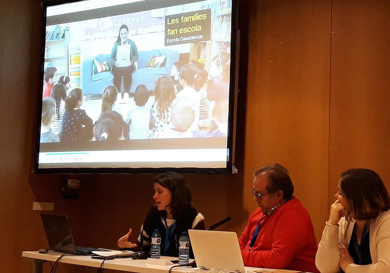 L’ajuntament baixllobregatí va presentar l'experiència de treball "Els vincles entre escola i família: millorem l'èxit educatiu"