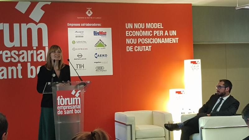 Moret demana als empresaris sumar-se a l'estratègia per reinventar Sant Boi