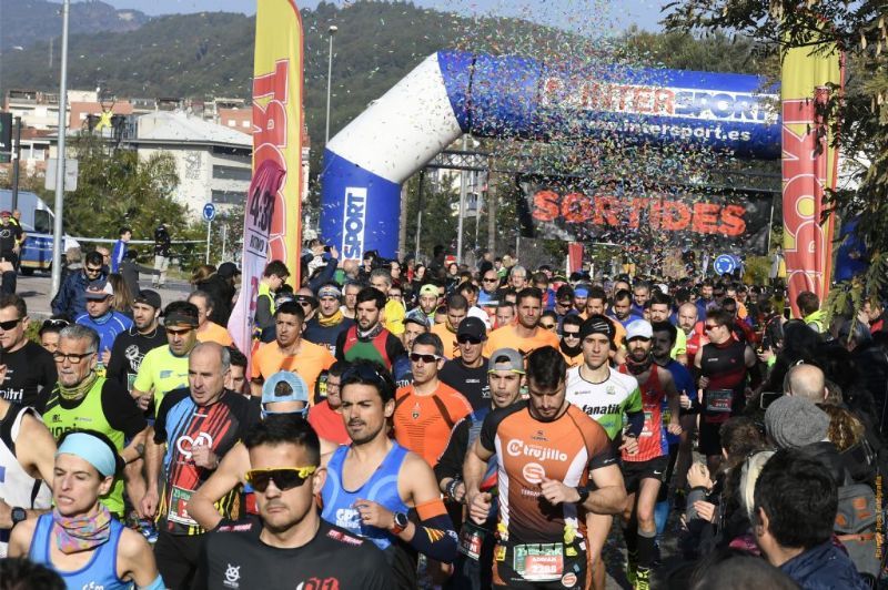 El Mehdi Aboujanah i Maria Ruiz guanyen la Mitja Marató de Gavà