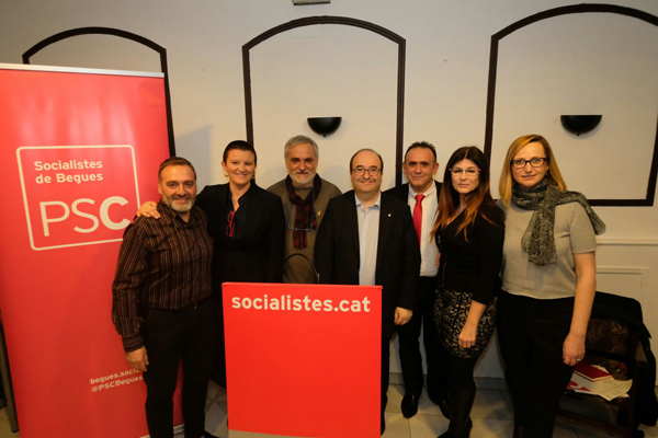 POLÍTICA: Miquel Iceta, present en la constitució de l’agrupació socialista de Begues