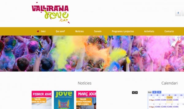 SOCIETAT: Es posa en marxa un nou web per als joves de Vallirana