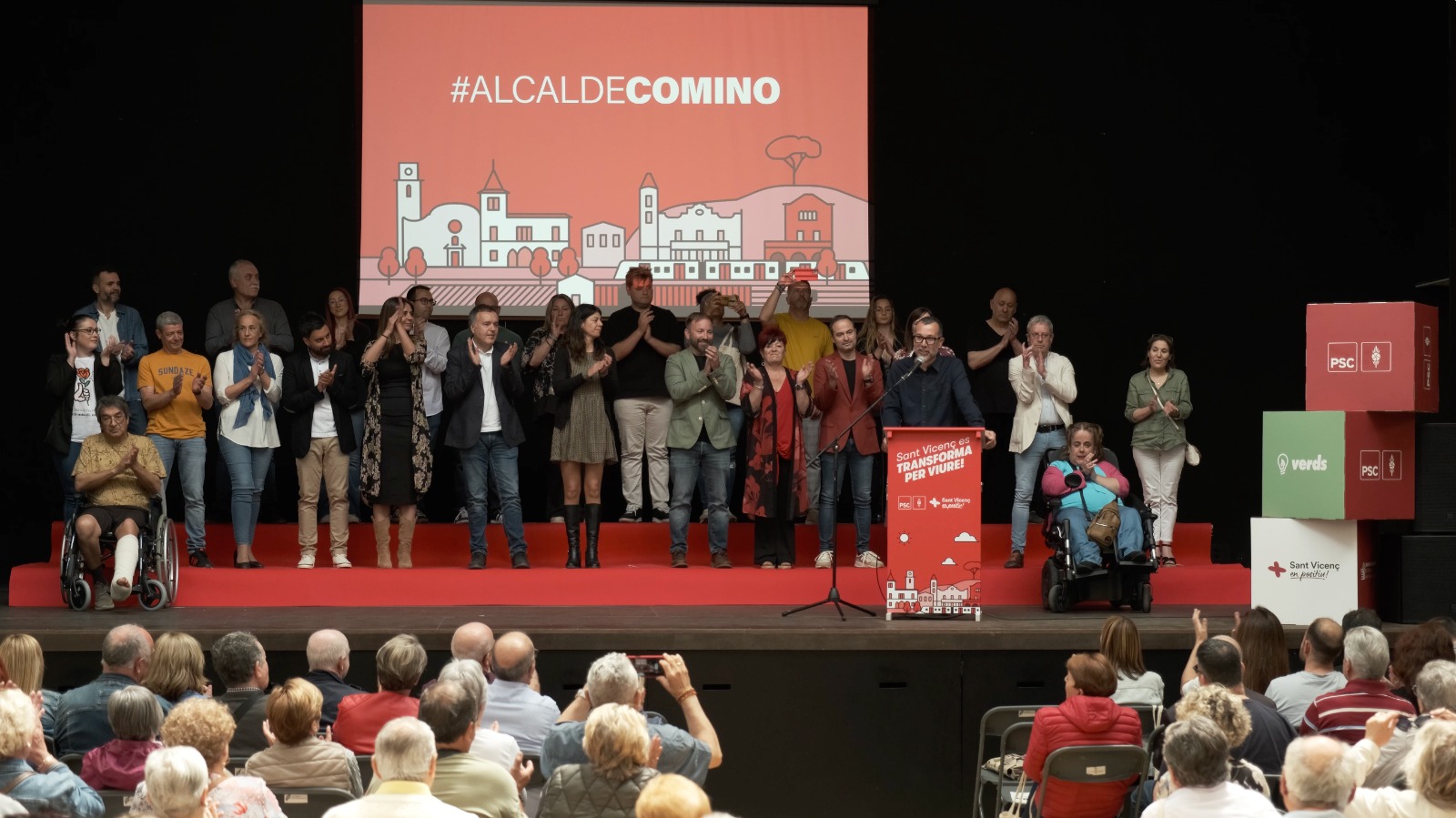 Acte de presentacio de Miguel Comino