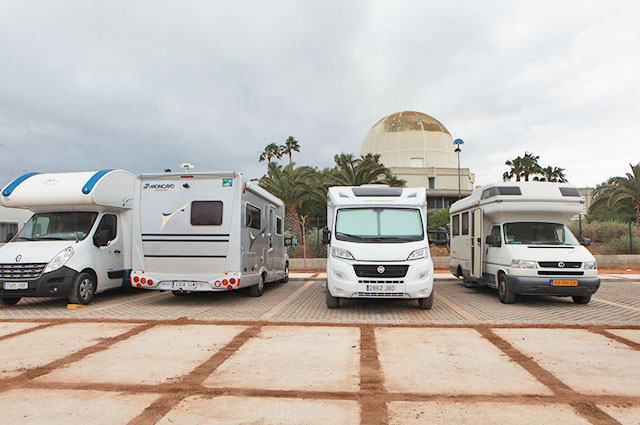 parking autocaravanas grao