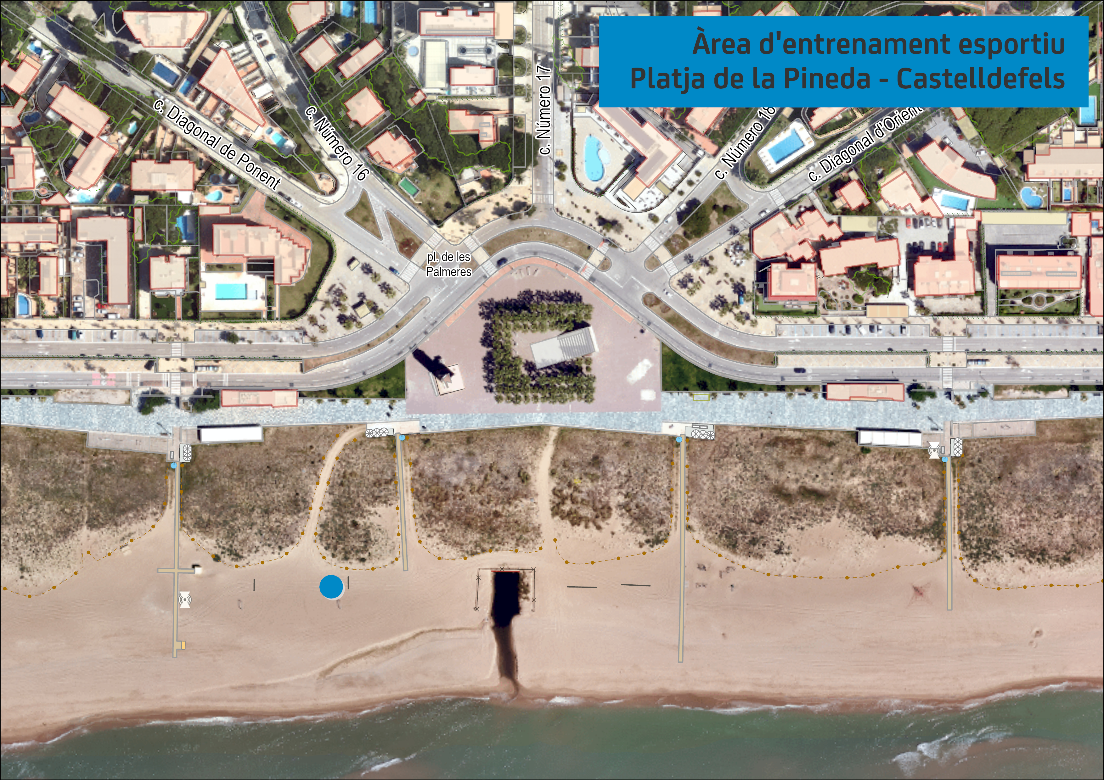 Area Castelldefels Platja de la Pineda