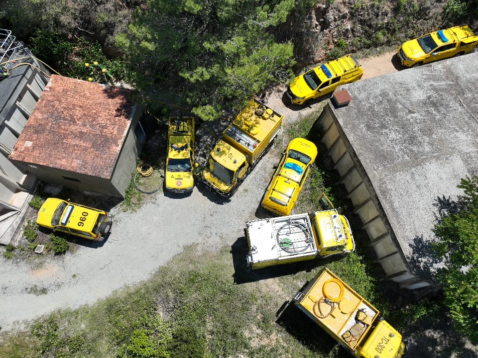 Imatges aeries omplerta camions Castelldron