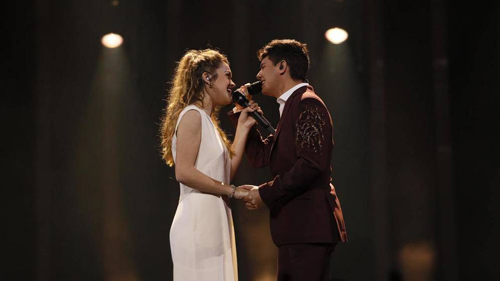asi ha sido el primer ensayo de amaia y alfred en eurovision 2018