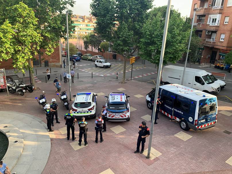 220609 NdP 077 RPMS F Es posa en marxa el dispositiu policial conjunt destiu a Esplugues de Llobregat