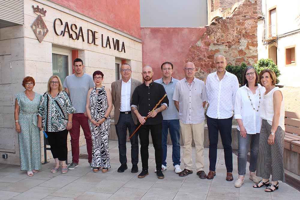 Foto de familia Ajuntament Castellvi de Rosanes castellvi