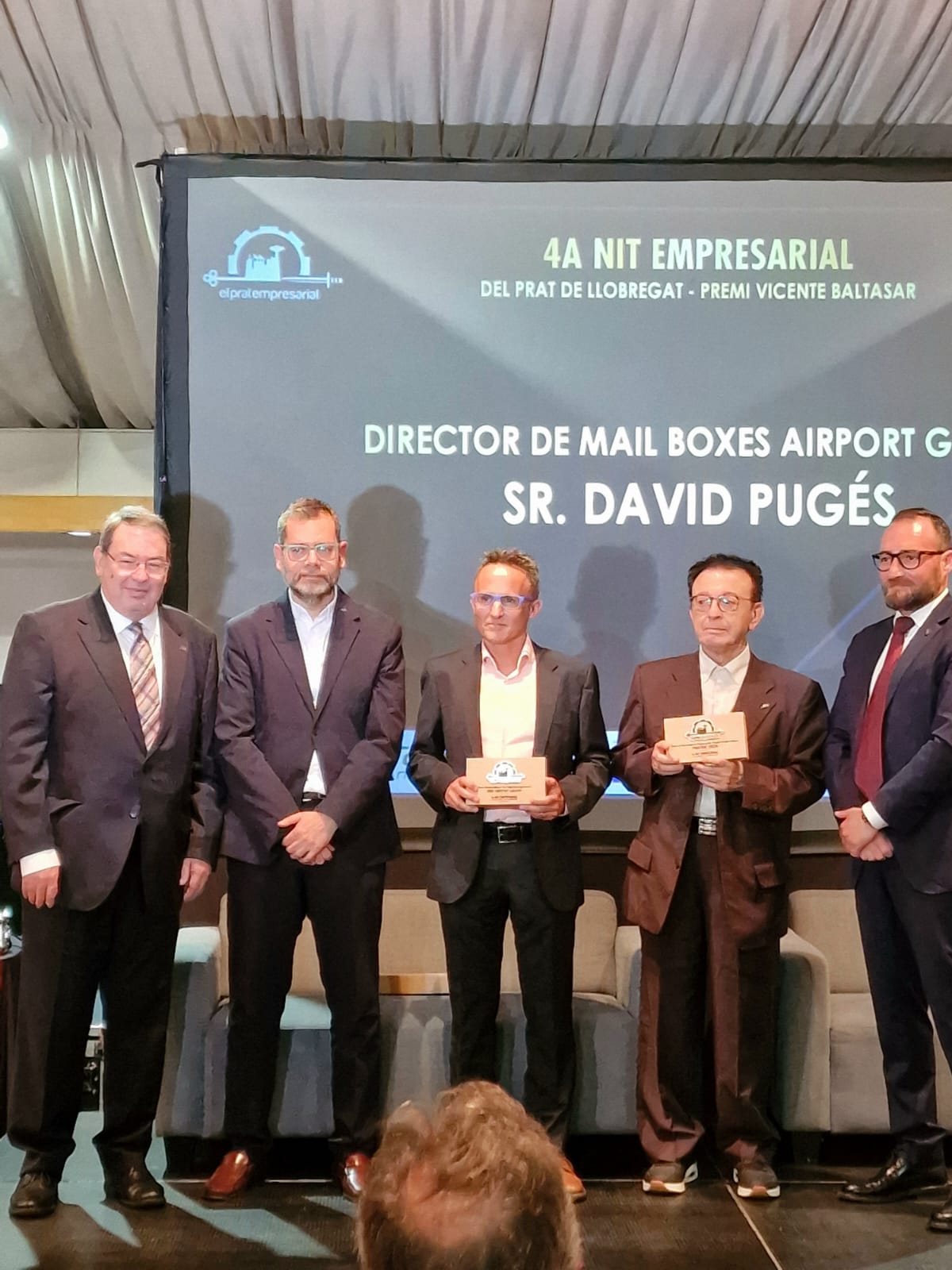 IV Nit Empresarial del Prat de Llobregat Premi Vicente Baltasar PREMIATS